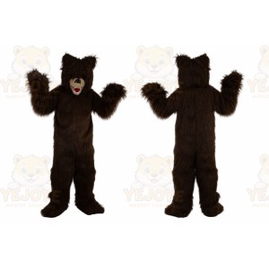 Brown Bear Mascot Costume for Adult
