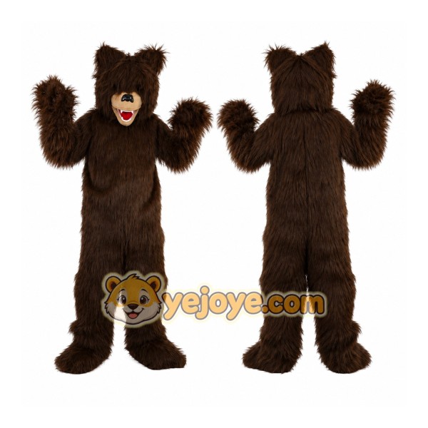 Brown Bear Mascot Costume for Adult