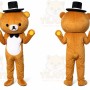 Brown Bear Mascot Costume Rilakkuma Bear