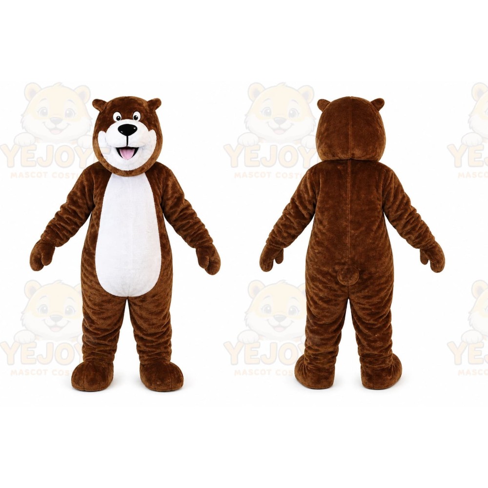Brown Bear Mascot Costume
