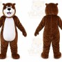 Brown Bear Mascot Costume