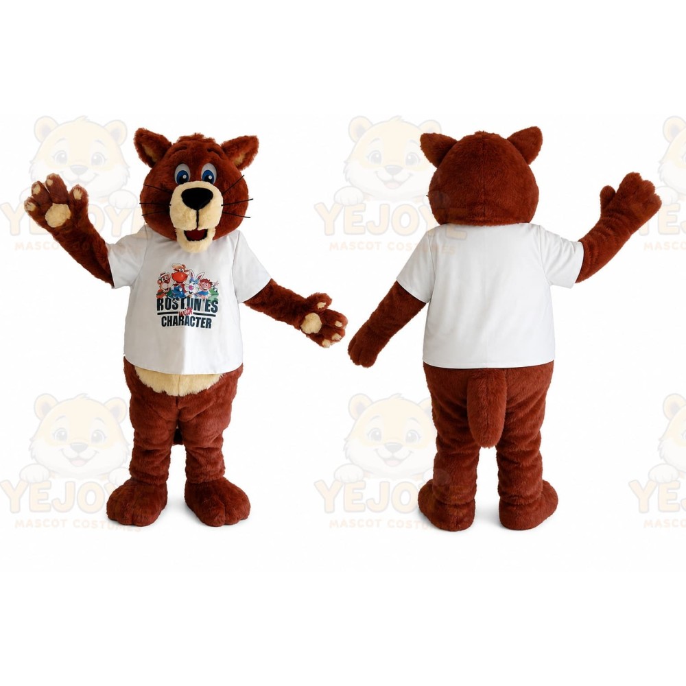 Brown Bear Plush Bear Mascot Costume
