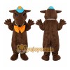 Brown Beast Mascot Costume Brown Beast Mascot Costume