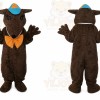 Brown Beast Mascot Costume