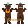 Brown Beast Mascot Costume