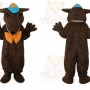 Brown Beast Mascot Costume