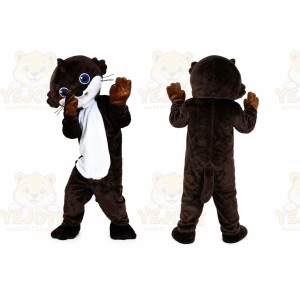 Brown Beaver Mascot Costume for Adult