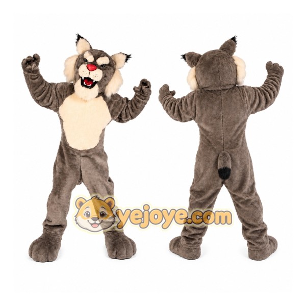 Brown Bengal Wildcat Mascot Costume