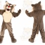 Brown Bengal Tiger Mascot Costume