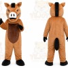 Brown Boar Mascot Costume