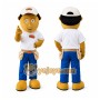 Brown Boy Mascot Costume