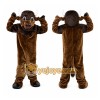 Brown Bull Ox Mascot Costume for Adult Brown Bull Ox Mascot Costume for Adult