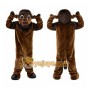 Brown Bull Ox Mascot Costume for Adult