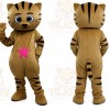 Brown Cat Holiday Mascot Costume