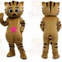 Brown Cat Holiday Mascot Costume