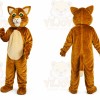 Brown Cat Mascot Costume for Adult