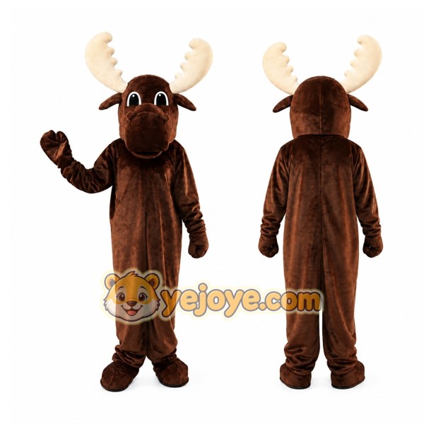 Brown Deer Mascot Costume