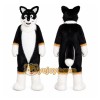 Brown Dog Fox Husky Mascot Costume