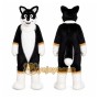 Brown Dog Fox Husky Mascot Costume