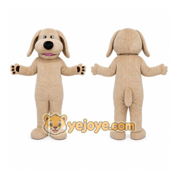 Brown Dog Animal Mascot Costume