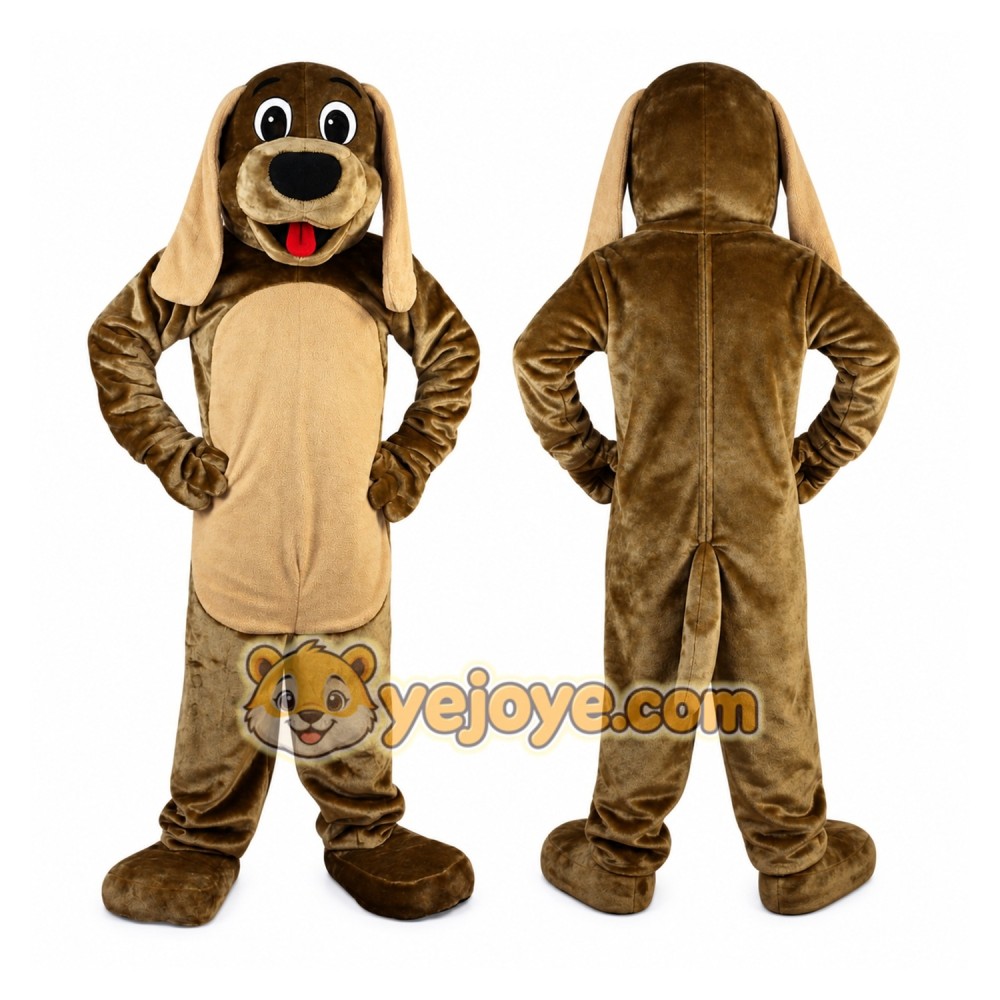 Brown Dog Mascot Costume for Adult Brown Dog Mascot Costume for Adult