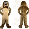 Brown Dog Mascot Costume for Adult