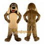 Brown Dog Mascot Costume for Adult