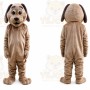 Brown Dog Mascot Costume