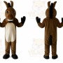 Brown Donkey Mascot Costume