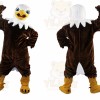 Brown Eagle Bird Cartoon Mascot Costume