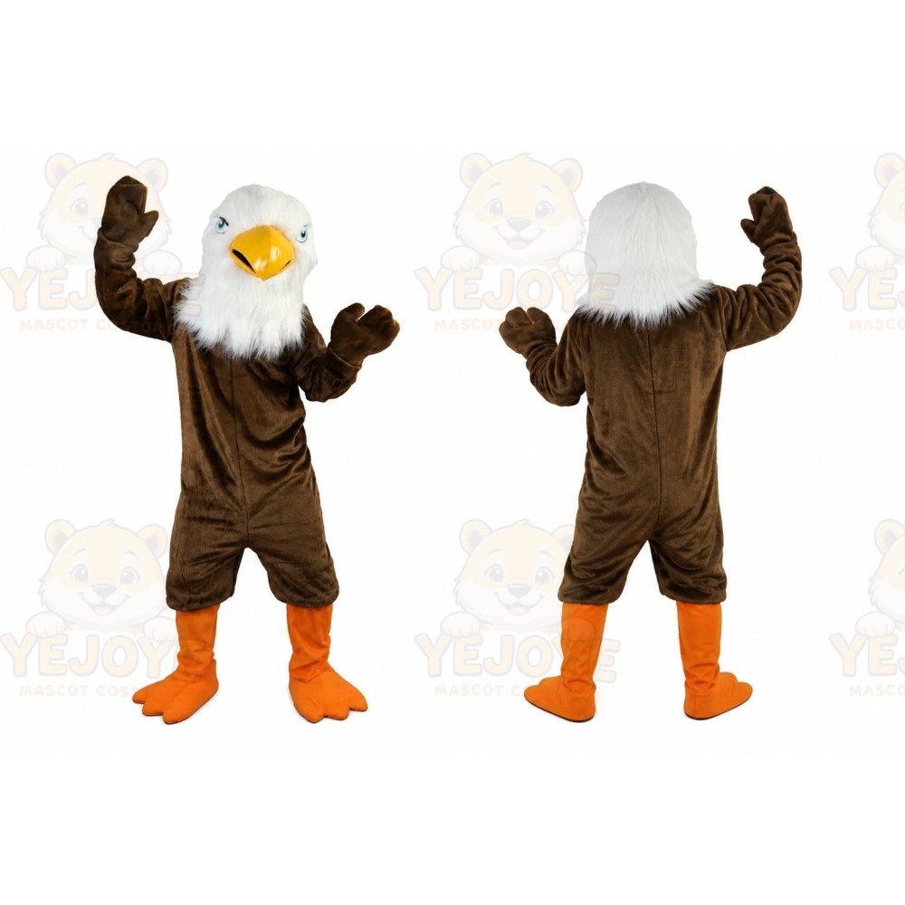 Brown Eagle Bird Mascot Costume for Adult