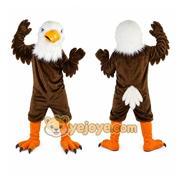 Brown Eagle Bird Mascot Costume for Adult