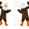 Brown Eagle Bird Mascot Costume