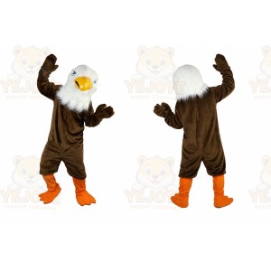 Brown Eagle Bird Mascot Costume
