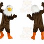 Brown Eagle Bird Mascot Costume