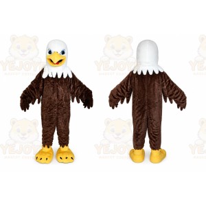 Brown Eagle Hawk Falcon Mascot Costumes