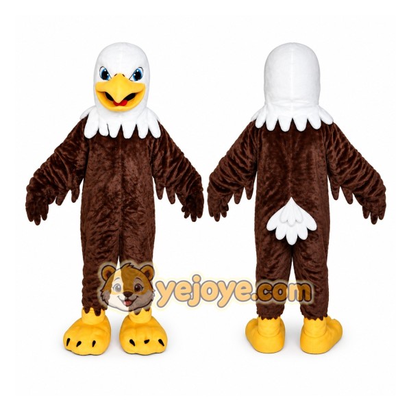 Brown Eagle Hawk Falcon Mascot Costumes