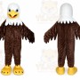 Brown Eagle Hawk Falcon Mascot Costumes