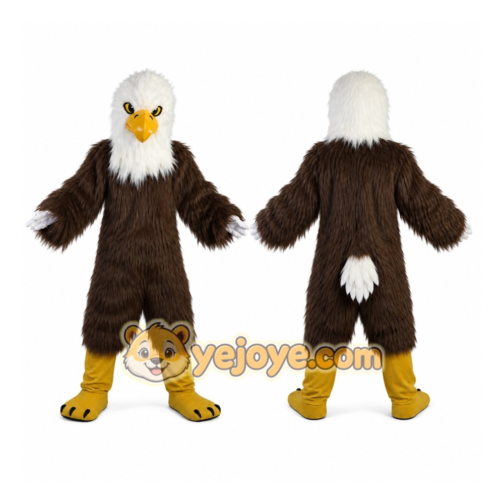 Brown Eagle Mascot Costume for Adult Brown Eagle Mascot Costume for Adult