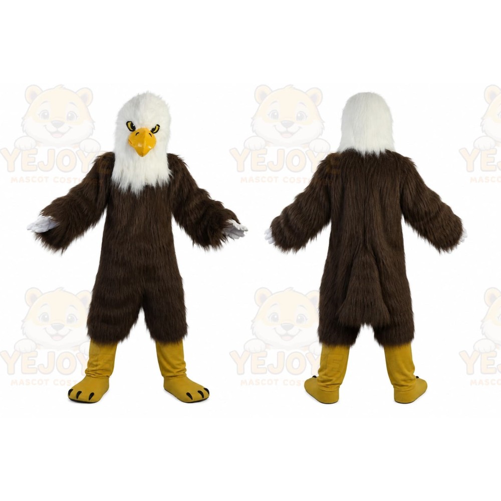 Brown Eagle Mascot Costume for Adult