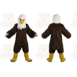 Brown Eagle Mascot Costume for Adult