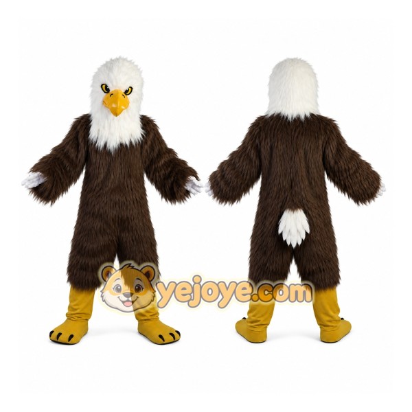 Brown Eagle Mascot Costume for Adult