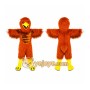 Brown Eagle Mascot Costume