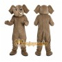 Brown Elephant Mascot Costume