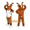 Brown elk Deer Cartoon Mascot Costume