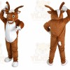 Brown elk Deer Cartoon Mascot Costume