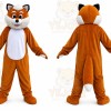 Brown Fox Mascot Costume for Adult