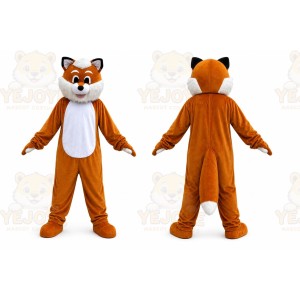 Brown Fox Mascot Costume for Adult