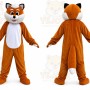 Brown Fox Mascot Costume for Adult
