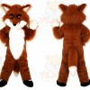 Brown Fox Mascot Costume
